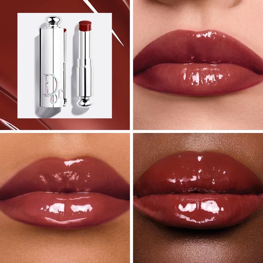 Dior Addict Shine Lipstick 906 Talk My Dior Hydrating Lip Gloss Stick Refillable